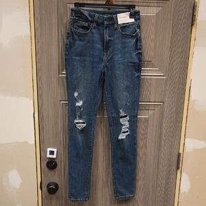 Arizona Distressed Blue Women's Jeans Size 4